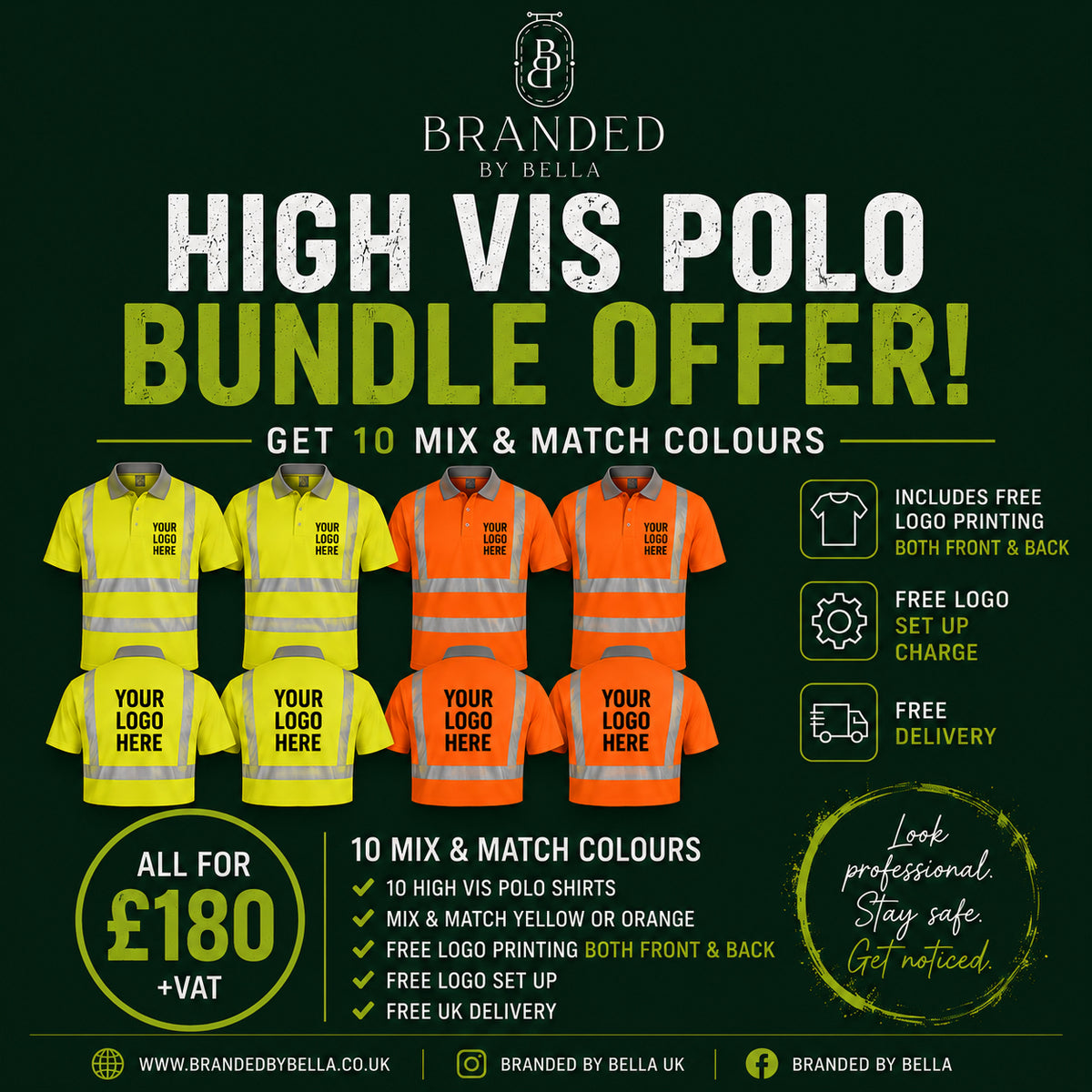 High Vis Polo Bundle – £180 image 0