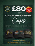 Embroidered Caps x 10 image 0